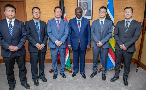 肯尼亞分公司新春之際拜會副總統(tǒng)